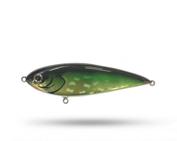 WS Lures Megastrike Jr Pike N Apple i gruppen Fiskedrag / Jerkbaits hos Örebro Fiske & Outdoor AB (Megastrike Jr Pike)